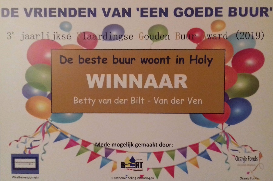 Beste buur woont in Vlaardingen-Holy 2019.jpg